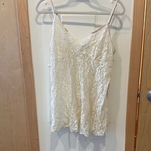 Cinema Etoile Cream Lace Nightie